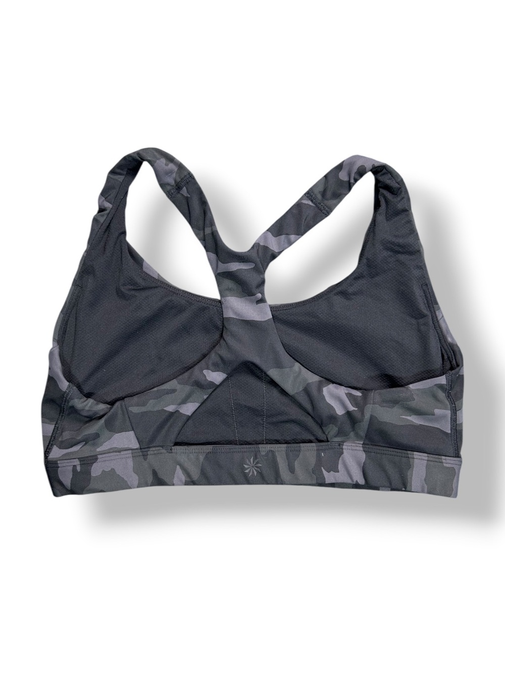 4/$20 Athleta Camo Racerback Sports Bra - Picture 4 of 4
